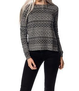 Jacqueline de Yong Peachpit Zip Pullover Black