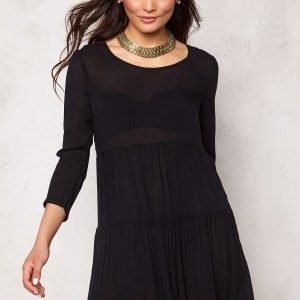 Jacqueline de Yong Piper 3/4 Dress Black