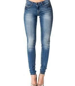 Jacqueline de Yong Skinny Low Florence Jeans Light Blue Denim