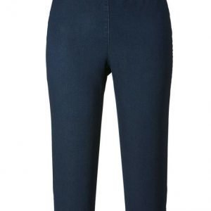 Janet & Joyce Capri Pituiset Farkkulegginsit Dark Blue