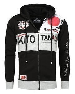 Japan Zip Hoodie Black