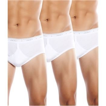 Jockey Classic Y-front Brief White 3 pakkaus