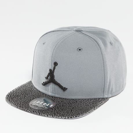 Jordan Snapback Lippis Harmaa