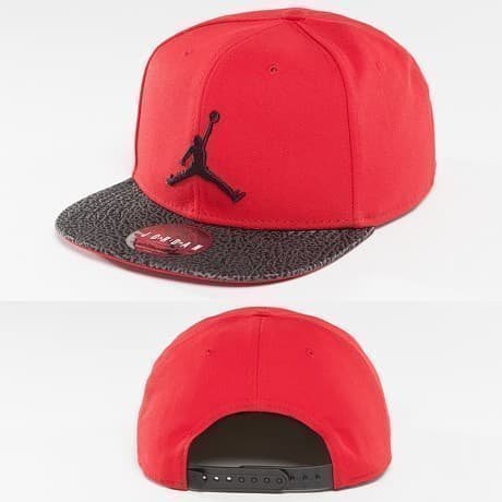 Jordan Snapback Lippis Punainen