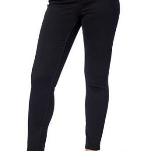Junarose Housut Five Slim Musta