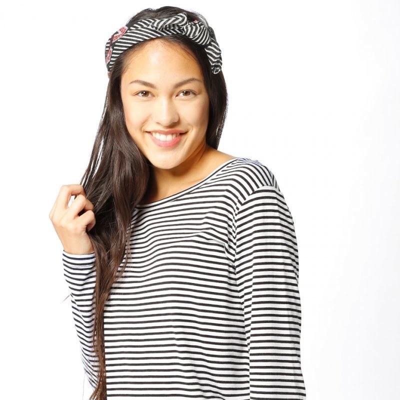 Junkyard Jen Stripe -longsleeve