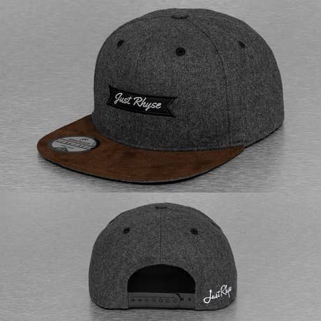 Just Rhyse Snapback Lippis Harmaa