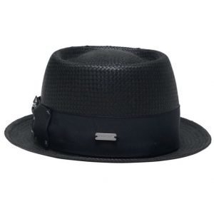 Kangol Bar Porkpie Black