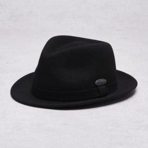 Kangol Lite Felt HiroTrilby Black