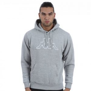 Kappa Furony Sweat Hood Huppari Harmaa