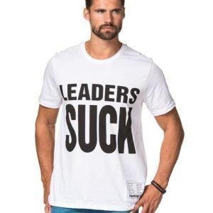 Katharine Hamnett Leaders Suck Tee White