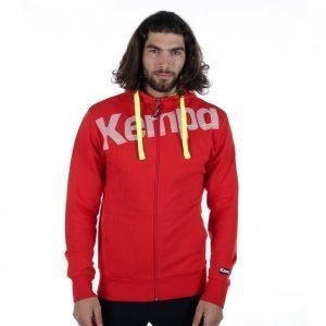 Kempa Core Hoody Jacket Vetoketjuhuppari Punainen