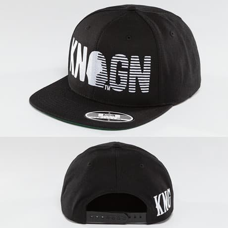 Kingin Snapback Lippis Musta