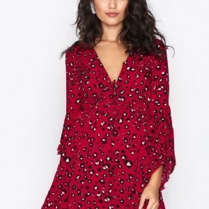 Kiss The Sky Wild Child Dress Loose Fit Mekko Red