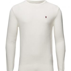 Knowledge Cotton Apparel Basic Knit pyöreäaukkoinen neule