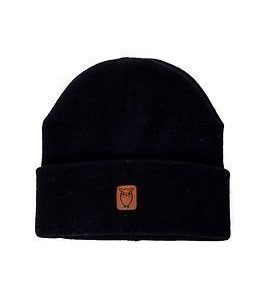 Knowledge Cotton Apparel Beanie Hat Total Eclipse