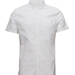 Knowledge Cotton Apparel Oxford Shirt Short Sleeve Gots lyhythihainen paita