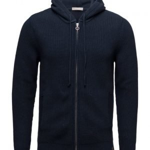 Knowledge Cotton Apparel Rib Knit Zip Cardigan huppari