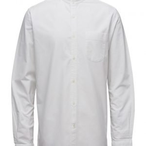 Knowledge Cotton Apparel Stand Collar Shirt Gots
