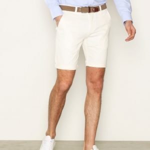 Knowledge Cotton Apparel Stretch Chino Shorts Shortsit Bright White