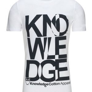 Knowledge Cotton Apparel T-paita