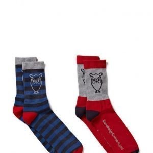 Knowledge Cotton Apparel Tennis Socks 2pack nilkkasukat