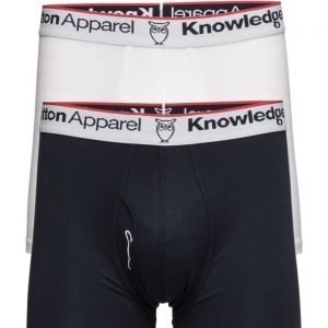 Knowledge Cotton Apparel Underwear 2pack Solid/Owl Gots bokserit