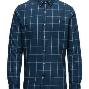 Knowledge Cotton Apparel Yarndyed Checked Shirt Gots