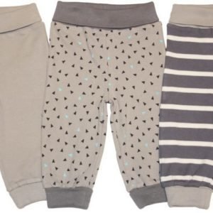 Kuling Housut Vauvan 3 kpl Dusty Grey