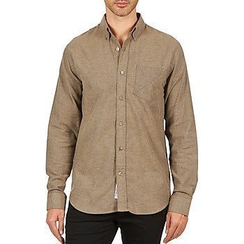 Kulte CHEMISE CLAY 101799 BEIGE pitkähihainen paitapusero