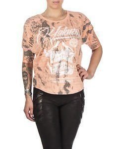 L.A Skull Shirt Papaya Punch