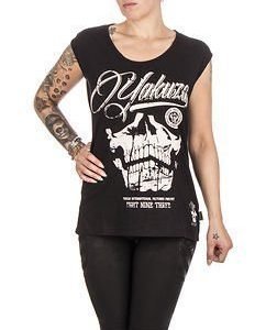 L.A Skull Top Black