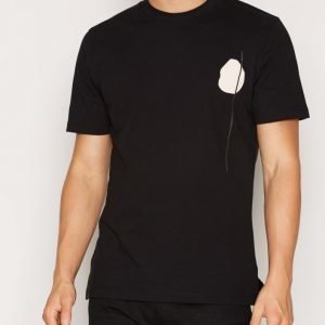 L'Homme Rouge Abstract T-Shirt T-paita Musta