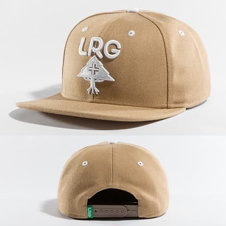 LRG Snapback Lippis Khakiruskea