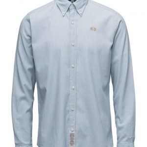 La Martina La Martina-Man Shirt L/S Oxford Stretch