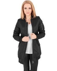 Ladies Long Bomber Black