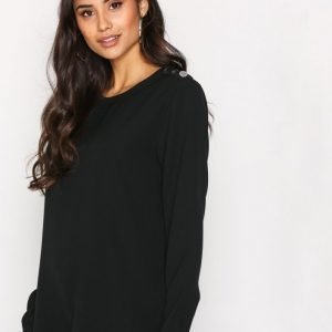 Lauren Ralph Lauren Asatira Long Sleeve Shirt Arkipaita Black