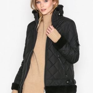 Lauren Ralph Lauren Bomber W Ber-Down Fill Coat Untuvatakki Black