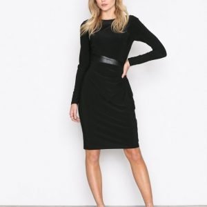 Lauren Ralph Lauren Celeste Long Sleeve Day Dress Kotelomekko Black