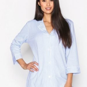 Lauren Ralph Lauren Classic Notch Pj Set Yöpaita Sininen