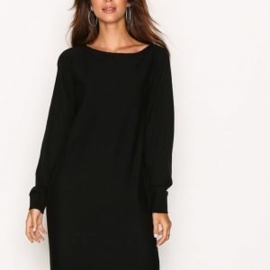 Lauren Ralph Lauren Denessa Long Sleeve Casual Dress Loose Fit Mekko Black