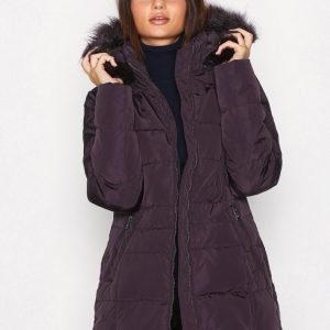 Lauren Ralph Lauren Dwn W Hood-Down Fill Coat Untuvatakki Aubergine