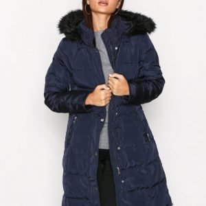 Lauren Ralph Lauren Dwn Wst Dtl Wool Coat Untuvatakki Navy