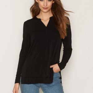 Lauren Ralph Lauren Evaricia Longsleeve Tunic Arkipaita Black