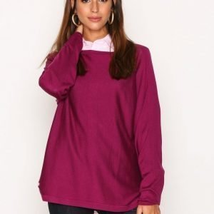 Lauren Ralph Lauren Fintra Long Sleeve Sweater Neulepusero Berry