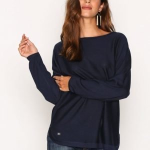 Lauren Ralph Lauren Fintra Long Sleeve Sweater Neulepusero Navy