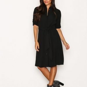 Lauren Ralph Lauren Karalynn Casual Dress Pitkähihainen Mekko Black