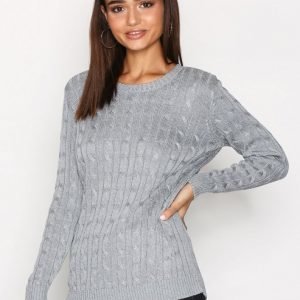 Lauren Ralph Lauren Kati Long Sleeve Sweater Neulepusero Grey