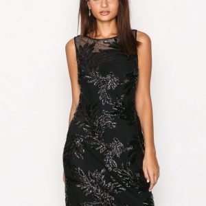 Lauren Ralph Lauren Melia Sleeveless Evening Dress Paljettimekko Black