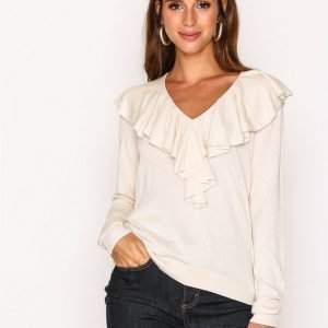 Lauren Ralph Lauren Vasiva Long Sleeve Neulepusero Natural